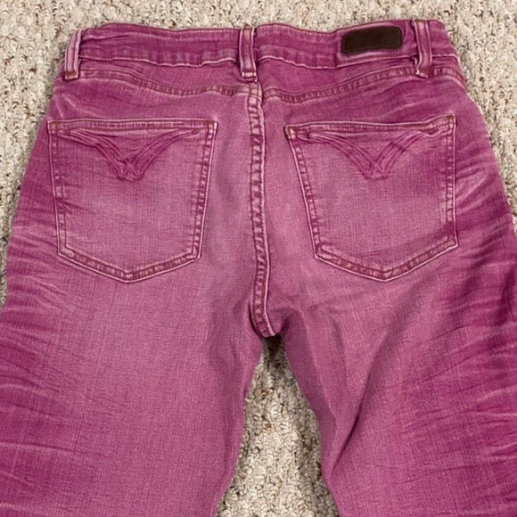 M2f Skinny Jeans in Dark Pink - Picture 1 of 4